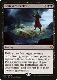 Boneyard Parley - Ixalan - Magic: The Gathering card