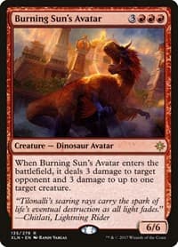 Burning Sun's Avatar - Ixalan - Magic: The Gathering card