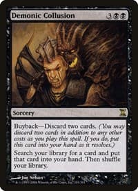 Demonic Collusion - Time Spiral - Magic: The Gathering card
