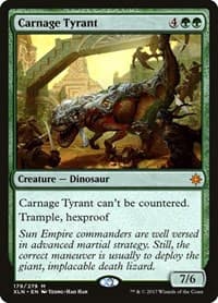 Carnage Tyrant - Ixalan - Magic: The Gathering card