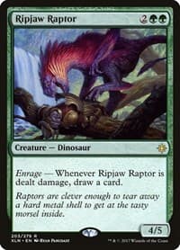 Ripjaw Raptor - Ixalan - Magic: The Gathering card