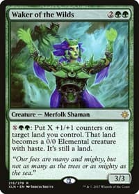 Waker of the Wilds - Ixalan - Magic: The Gathering card
