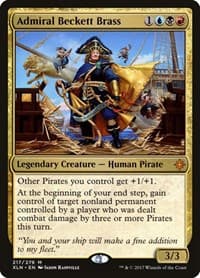 Admiral Beckett Brass - Ixalan - Magic: The Gathering card