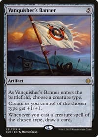 Vanquisher's Banner - Ixalan - Magic: The Gathering card