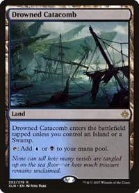 Drowned Catacomb - Ixalan - Magic: The Gathering card