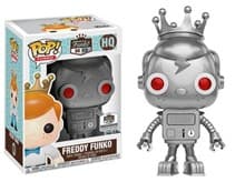 Freddy Funko (Silver Robot) (Funko Flagship Opening Night Exclusive) - Pop! Vinyl - Funko card