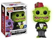 Sike-O-Shriner (Green Glow-in-the-Dark) (Funko Flagship Opening Night Exclusive) (Limited Edition) - Pop! Vinyl - Funko card
