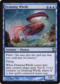 Draining Whelk - Time Spiral - Magic: The Gathering card