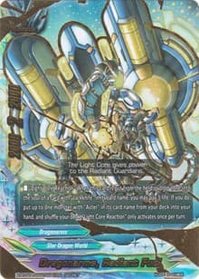 Dragonarms, Radiant Fuel (Secret RRR Foil) - Evolution & Mutation - Future Card BuddyFight card