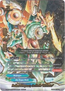 Radiant Dragoner, Jackknife "Sol Aster" (Secret RRR Foil) - Evolution & Mutation - Future Card BuddyFight card
