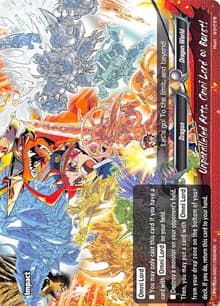 Unparalleled Arts, Omni Lord Continuous Burst! - Evolution & Mutation - Future Card BuddyFight card
