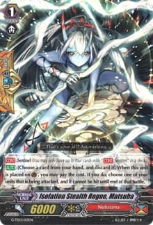 Isolation Stealth Rogue, Matsuba - G-TD13: Evil Eye Sovereign - Cardfight Vanguard card