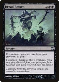 Dread Return - Time Spiral - Magic: The Gathering card