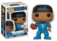 Cam Newton (Color Rush) (Toys R Us Exclusive) - Pop! Vinyl - Funko card