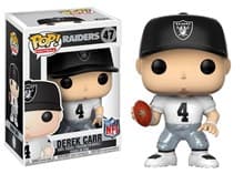 Derek Carr (Wave 4) - Pop! Vinyl - Funko card