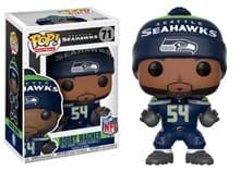 Bobby Wagner (Wave 4) - Pop! Vinyl - Funko card