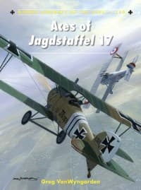 Aces of Jagdstaffel 17 - Osprey Books - Books card
