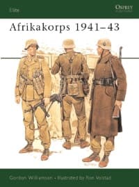 Afrikakorps 1941-43 - Osprey Books - Books card