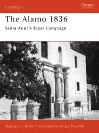 Alamo 1836: Santa Anna's Texas Campaign - Osprey Books - Books card
