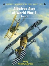Albatros Aces of World War 1 Part 2 - Osprey Books - Books card