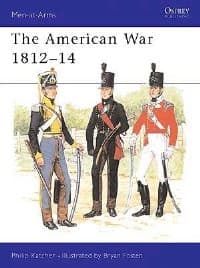 American War 1812-14 - Osprey Books - Books card