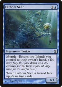 Fathom Seer - Time Spiral - Magic: The Gathering card
