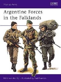 Argentine Forces in the Falklands - Osprey Books - Books card