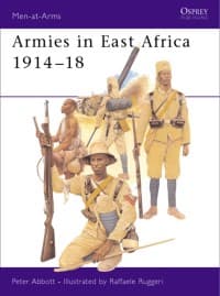 Armies in East Africa 1914-18 - Osprey Books - Books card