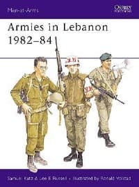 Armies in Lebanon 1982-84 - Osprey Books - Books card