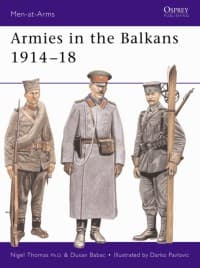 Armies in the Balkans 1914-18 - Osprey Books - Books card