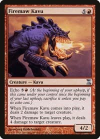 Firemaw Kavu - Time Spiral - Magic: The Gathering card