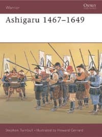 Ashigaru 1467-1649 - Osprey Books - Books card
