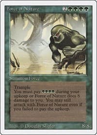 Force of Nature - Revised Edition - Magic: The Gathering card