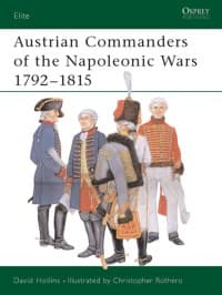Austrian Commanders of the Napoleonic Wars 1792-1815 - Osprey Books - Books card