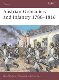 Austrian Grenadiers and Infantry 1788-1816 - Osprey Books - Books card