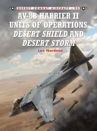 AV-8B Harrier II Units of Operations Desert Shield and Desert Storm - Osprey Books - Books card