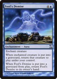 Fool's Demise - Time Spiral - Magic: The Gathering card