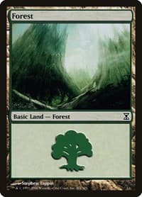 Forest (301) - Time Spiral - Magic: The Gathering card
