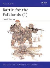 Battle for the Falklands (1): Land Forces - Osprey Books - Books card