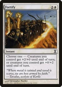 Fortify - Time Spiral - Magic: The Gathering card