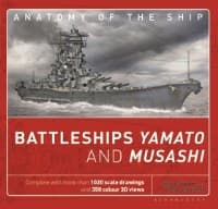 Battleships Yamato and Musashi - Osprey Books - Books card