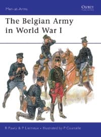 Belgian Army in World War I - Osprey Books - Books card