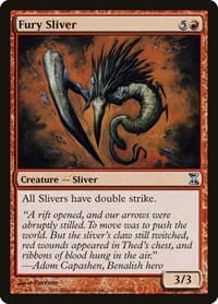 Fury Sliver - Time Spiral - Magic: The Gathering card