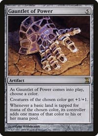 Gauntlet of Power - Time Spiral - Magic: The Gathering card
