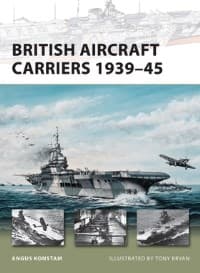 British Aircraft Carriers 1939-45 - Osprey Books - Books card