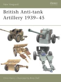 British Anti-tank Artillery 1939-45 - Osprey Books - Books card