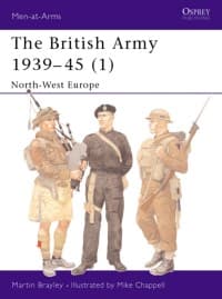 British Army 1939-45 (1): North-West Europe - Osprey Books - Books card