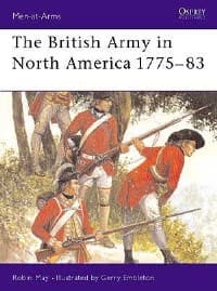 British Army in North America 1775-83 - Osprey Books - Books card