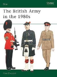 British Army in the 1980s - Osprey Books - Books card