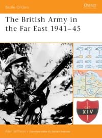 British Army in the Far East 1941-45 - Osprey Books - Books card